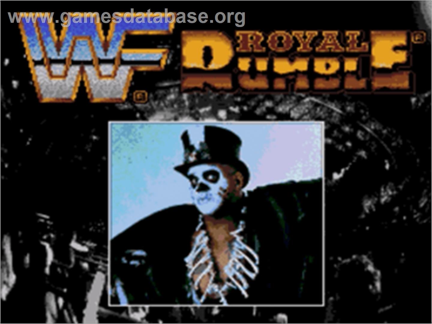Wwf Royal Rumble - Sega Nomad - Artwork - Title Screen