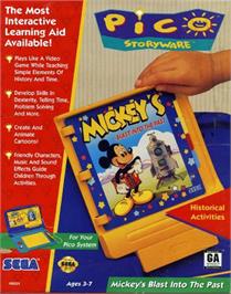 Box cover for Mickey - Ausflug in die Vergangenheit on the Sega Pico.
