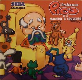Box cover for Professor PICO and the Paintbox Puzzle on the Sega Pico.