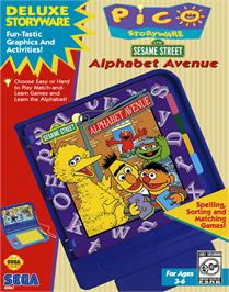 Box cover for Sesame Street - Alphabet Avenue on the Sega Pico.