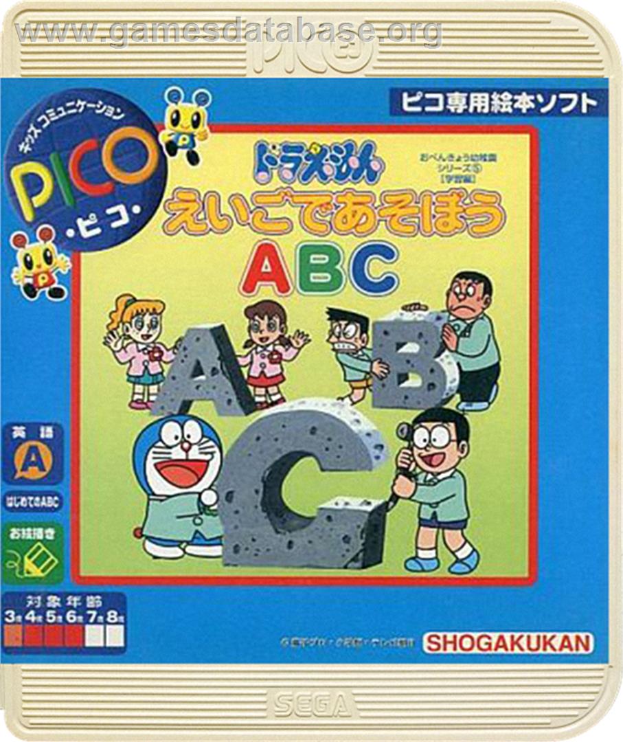 Doraemon - Eigo de Asobou ABC - Sega Pico - Artwork - Box