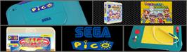 Arcade Cabinet Marquee for MiniMoni. Shougakkou e Ikundapyon!.