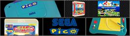 Arcade Cabinet Marquee for Pecola no Daibouken - Maboroshi no Ice Cream o Sagase!.