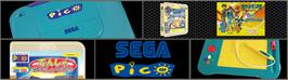 Arcade Cabinet Marquee for Pocket Monsters Advanced Generation - Hiragana Katakana Kakechatta!.