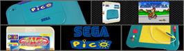 Arcade Cabinet Marquee for Richard Scarry's La Giornata Indaffaratissima di Sandrino e Zigo-Zago.