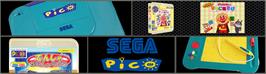 Arcade Cabinet Marquee for Soreike! Anpanman - Anpanman to Suuji Asobi.