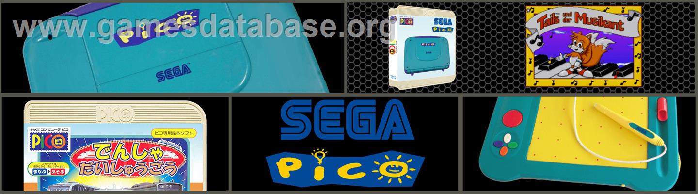 Tails und der Musikant - Sega Pico - Artwork - Marquee