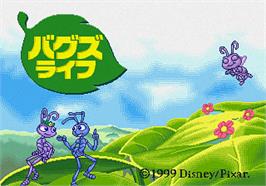 Title screen of Bug's Life, A on the Sega Pico.