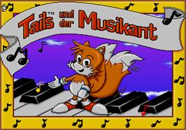 Title screen of Tails und der Musikant on the Sega Pico.