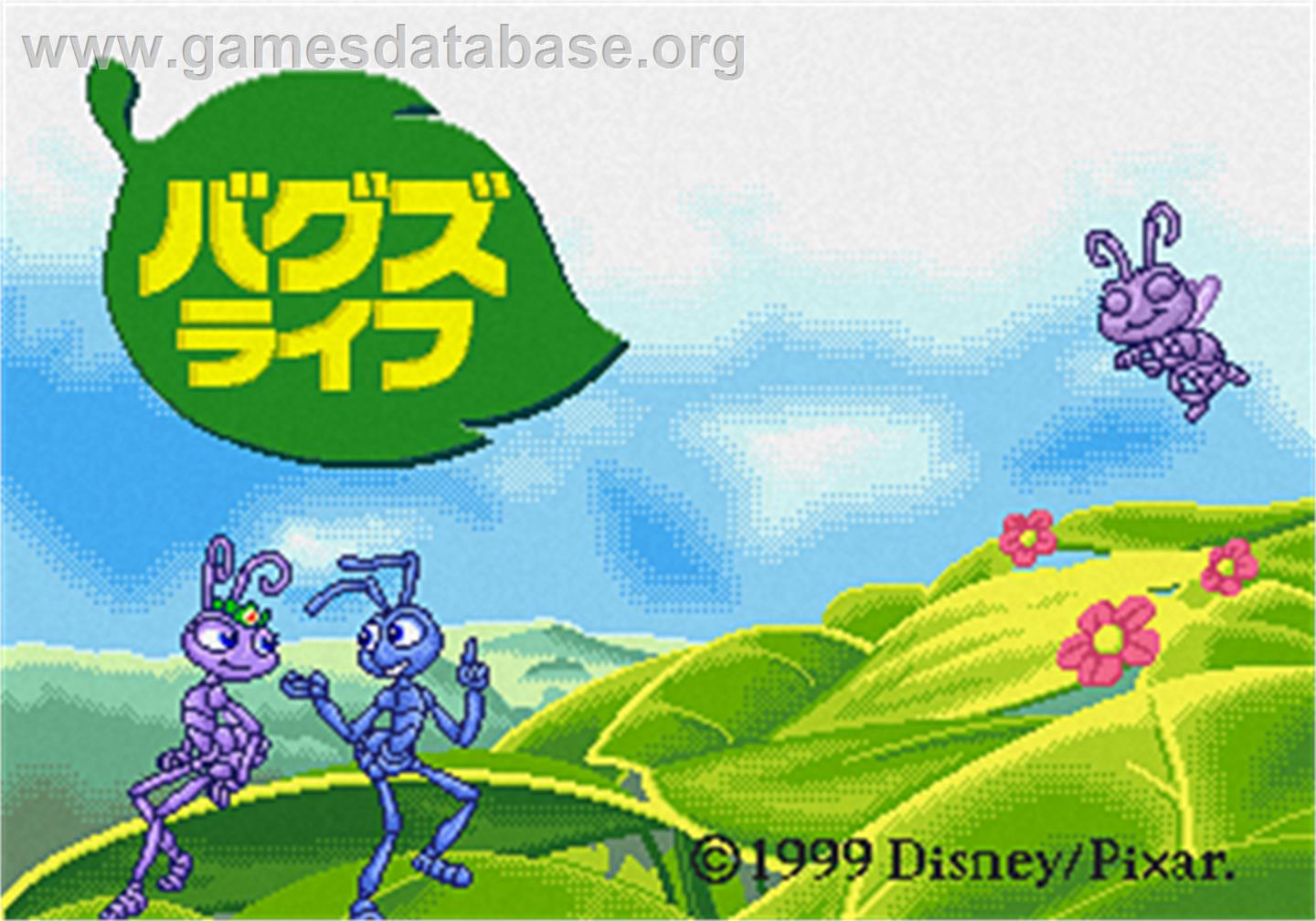 Bug's Life, A - Sega Pico - Artwork - Title Screen