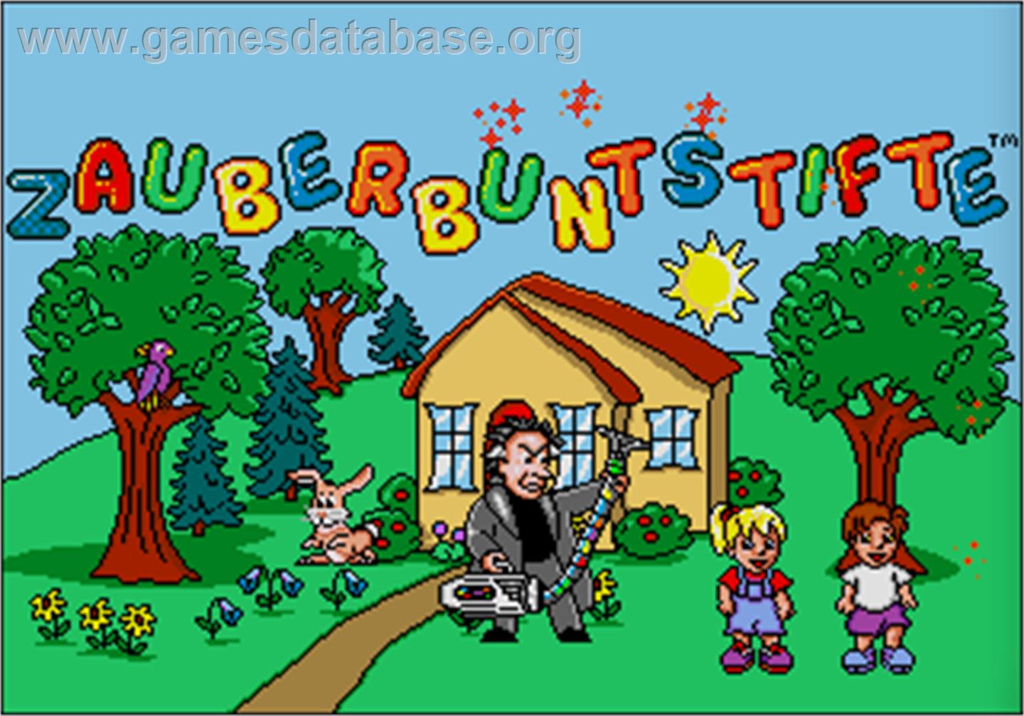 Zauberbuntstifte - Sega Pico - Artwork - Title Screen