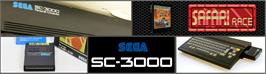 Arcade Cabinet Marquee for Safari Race.