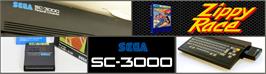 Arcade Cabinet Marquee for Zippy Race.