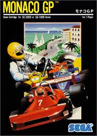 Box cover for Monaco Gp on the Sega SG-1000.