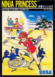 Box cover for Ninja Princess on the Sega SG-1000.