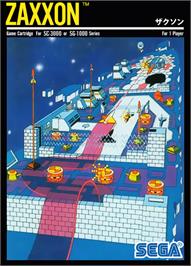 Box cover for Zaxxon on the Sega SG-1000.
