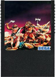 Cartridge artwork for Black Onyx on the Sega SG-1000.