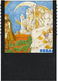 Cartridge artwork for Castle, The on the Sega SG-1000.