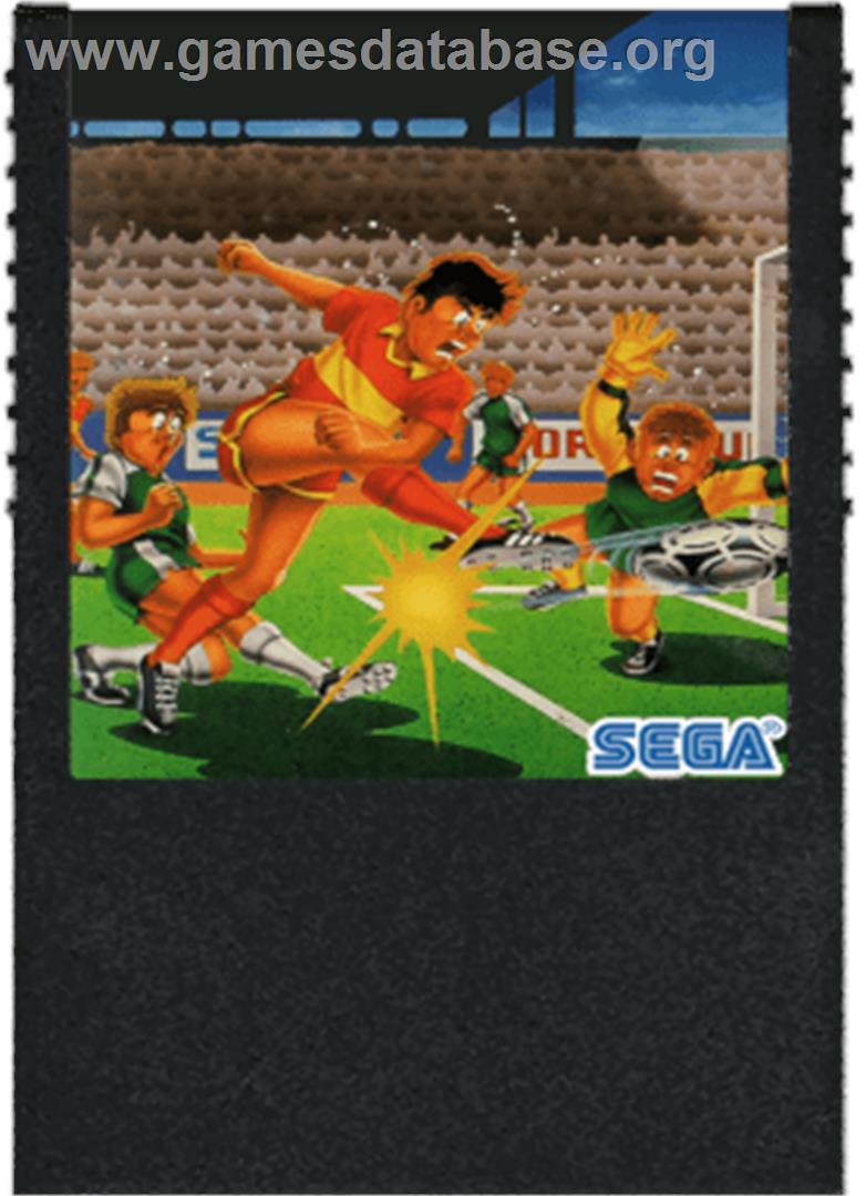Champion Soccer - Sega SG-1000 - Artwork - Cartridge