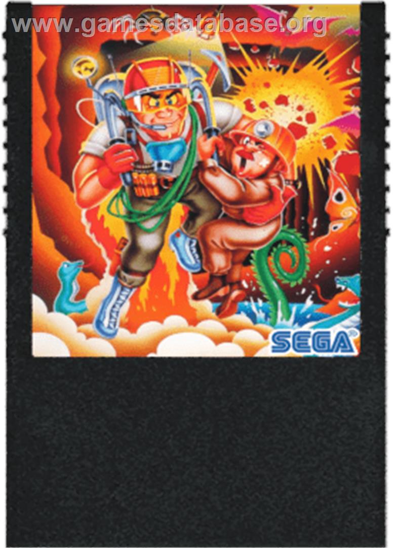 H.e.r.o. - Sega SG-1000 - Artwork - Cartridge