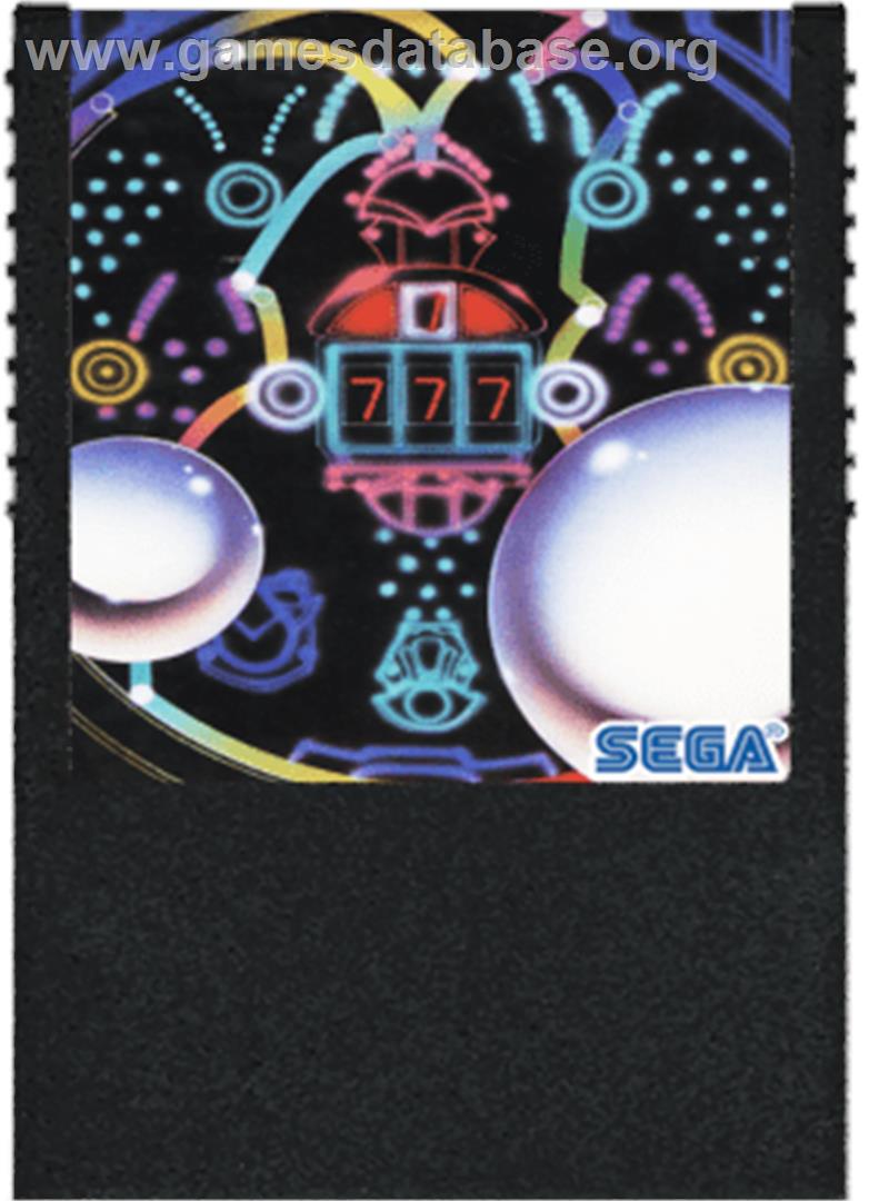 Pachinko - Sega SG-1000 - Artwork - Cartridge