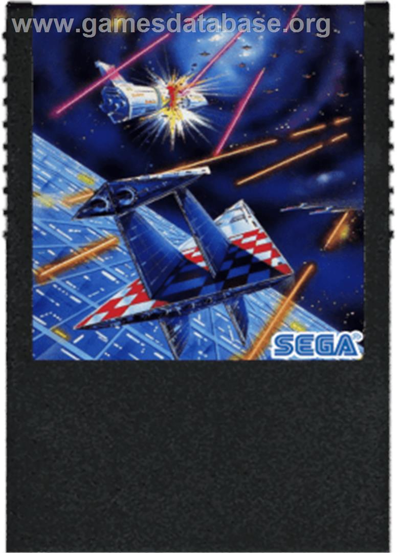 Star Jacker - Sega SG-1000 - Artwork - Cartridge