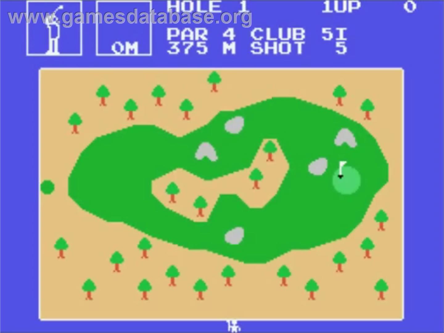 Champion Golf - Sega SG-1000 - Artwork - In Game