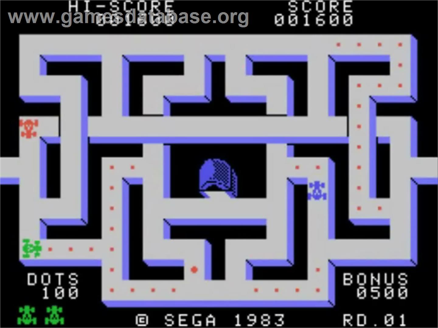 Pacar - Sega SG-1000 - Artwork - In Game