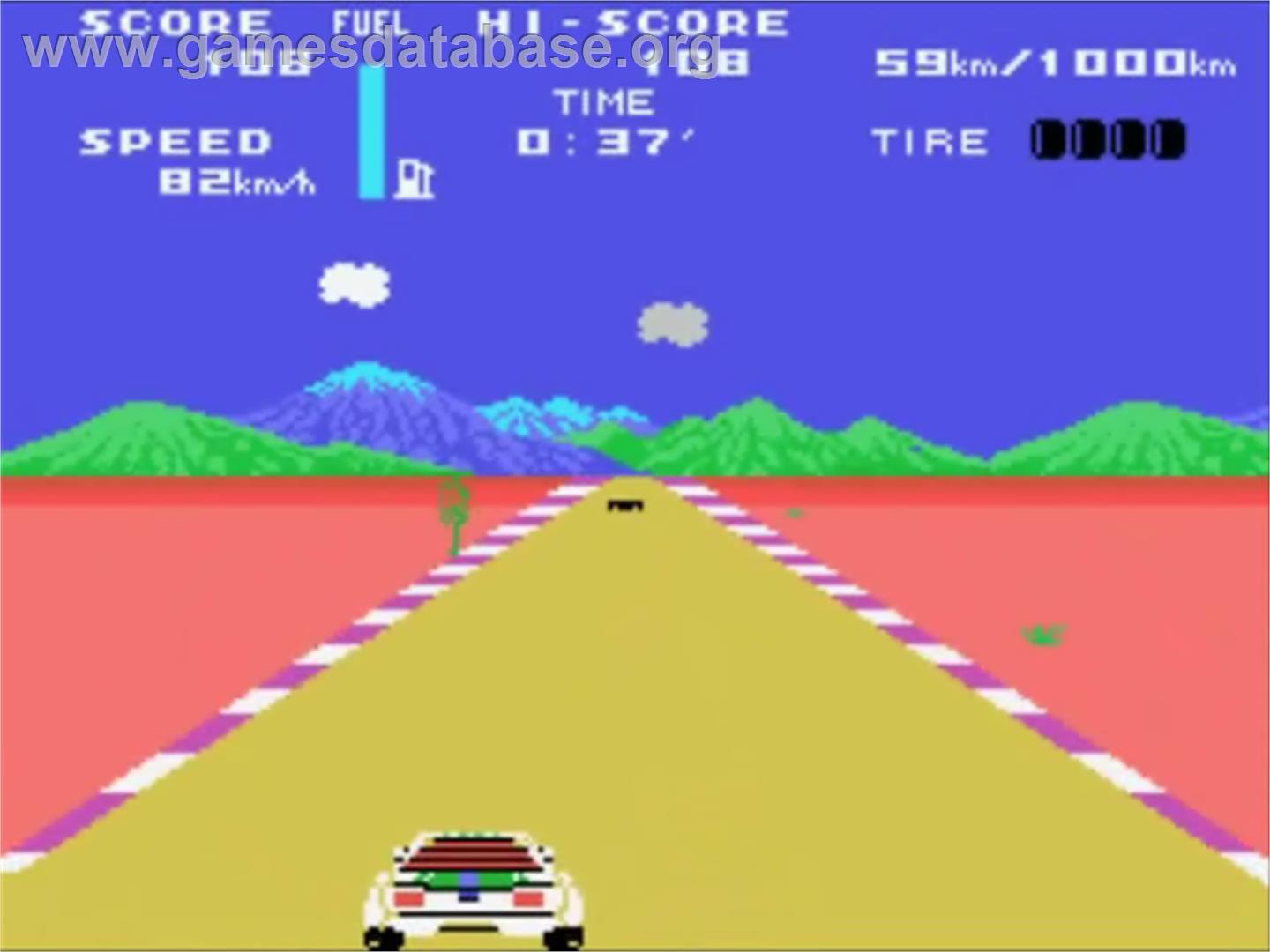 Safari Race - Sega SG-1000 - Artwork - In Game