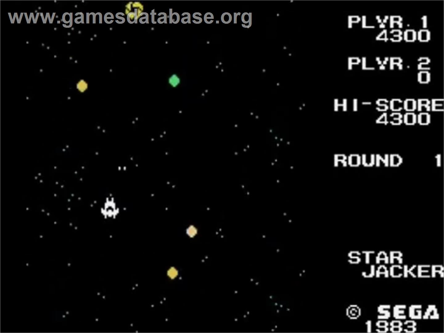 Star Jacker - Sega SG-1000 - Artwork - In Game