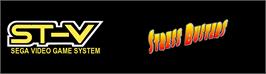 Arcade Cabinet Marquee for Stress Busters.