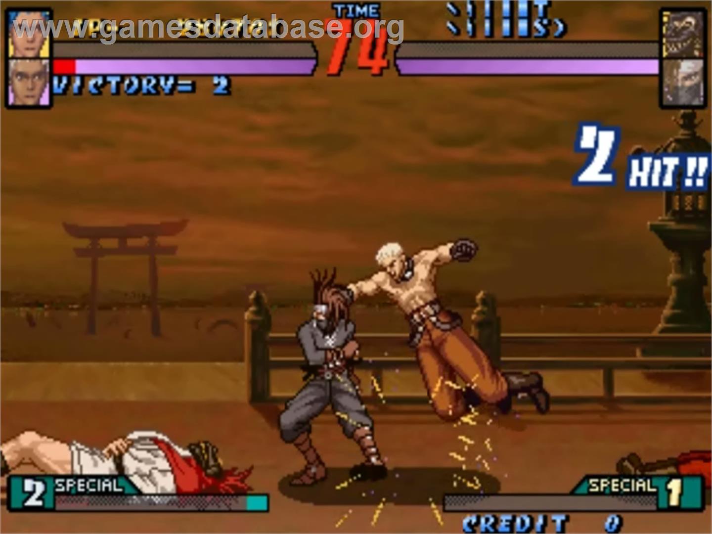 Groove On Fight - Gouketsuji Ichizoku 3 - Sega ST-V - Artwork - In Game