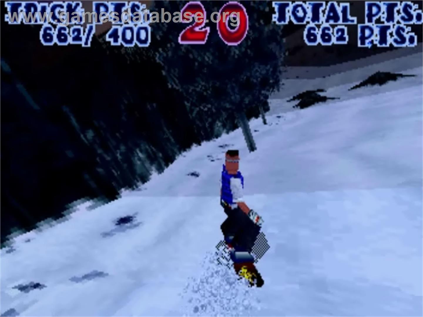 Steep Slope Sliders - Sega ST-V - Artwork - In Game