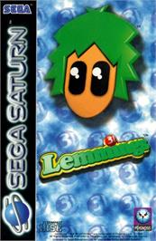 Box cover for 3D Lemmings on the Sega Saturn.