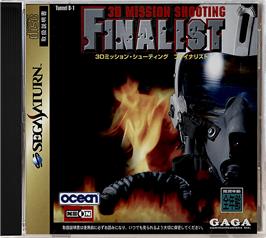 Box cover for 3D Mission Shooting: Finalist on the Sega Saturn.