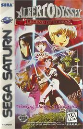 Box cover for Albert Odyssey Gaiden - Legend of Eldean on the Sega Saturn.