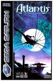 Box cover for Atlantis: The Lost Tales on the Sega Saturn.