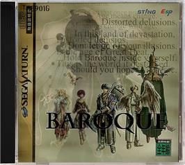 Box cover for Baroque on the Sega Saturn.