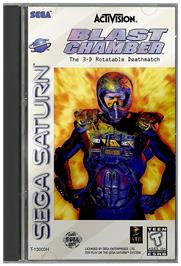 Box cover for Blast Chamber on the Sega Saturn.