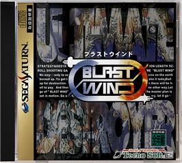 Box cover for Blast Wind on the Sega Saturn.