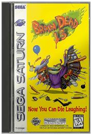 Box cover for Brain Dead 13 on the Sega Saturn.
