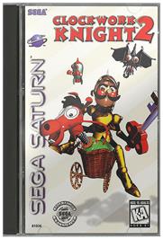 Box cover for Clockwork Knight 2 on the Sega Saturn.