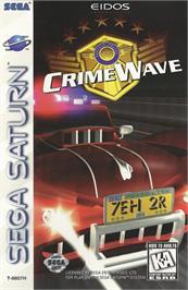 Box cover for Crimewave on the Sega Saturn.