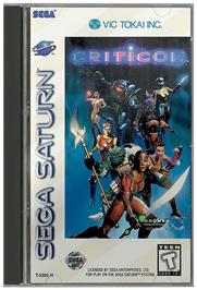 Box cover for Criticom: The Critical Combat on the Sega Saturn.