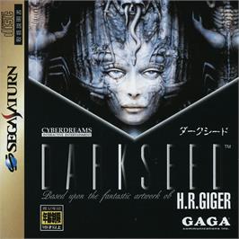 Box cover for Dark Seed on the Sega Saturn.