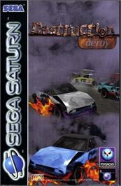 Box cover for Destruction Derby on the Sega Saturn.