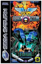 Box cover for Digital Pinball: Last Gladiators on the Sega Saturn.