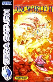 Box cover for Discworld 2 - Missing Presumed...!? on the Sega Saturn.