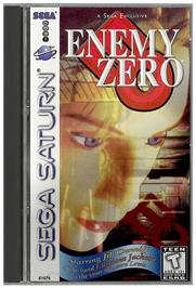 Box cover for Enemy Zero on the Sega Saturn.