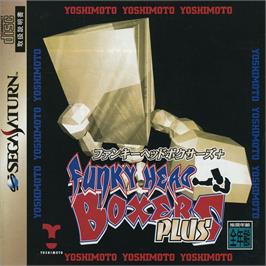 Box cover for Funky Head Boxers Plus on the Sega Saturn.